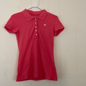 Aeropostale Salmon pink polo